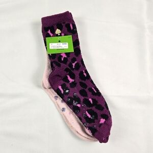NWT 2 Pairs of Kate Spade Fuzzy Socks
